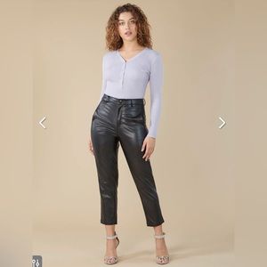 ✨NWT BCBG Faux Leather Pants